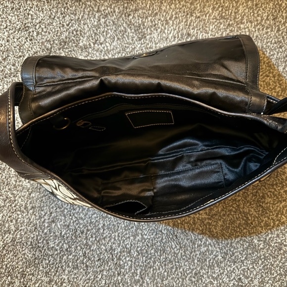 [Coach]  Signature Black & Brown Bag - Picture 14 of 14